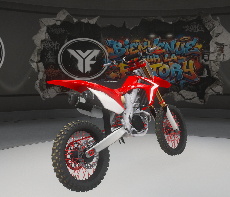 CRF 450 4temps