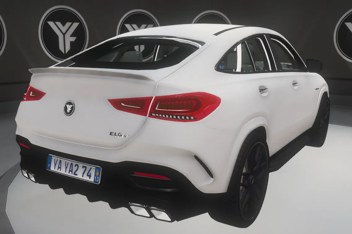 Mercedes GLE FiveM – vue 2