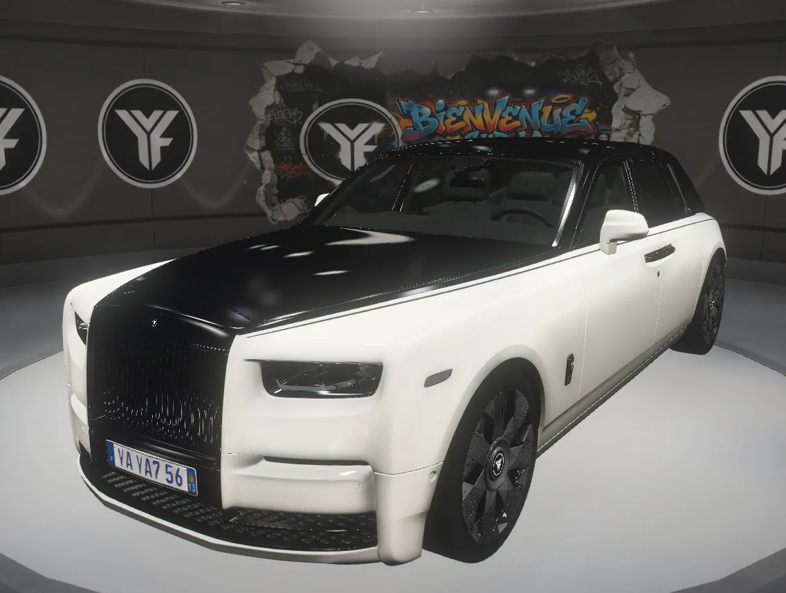 Rolls-Royce Phantom FiveM – vue 1