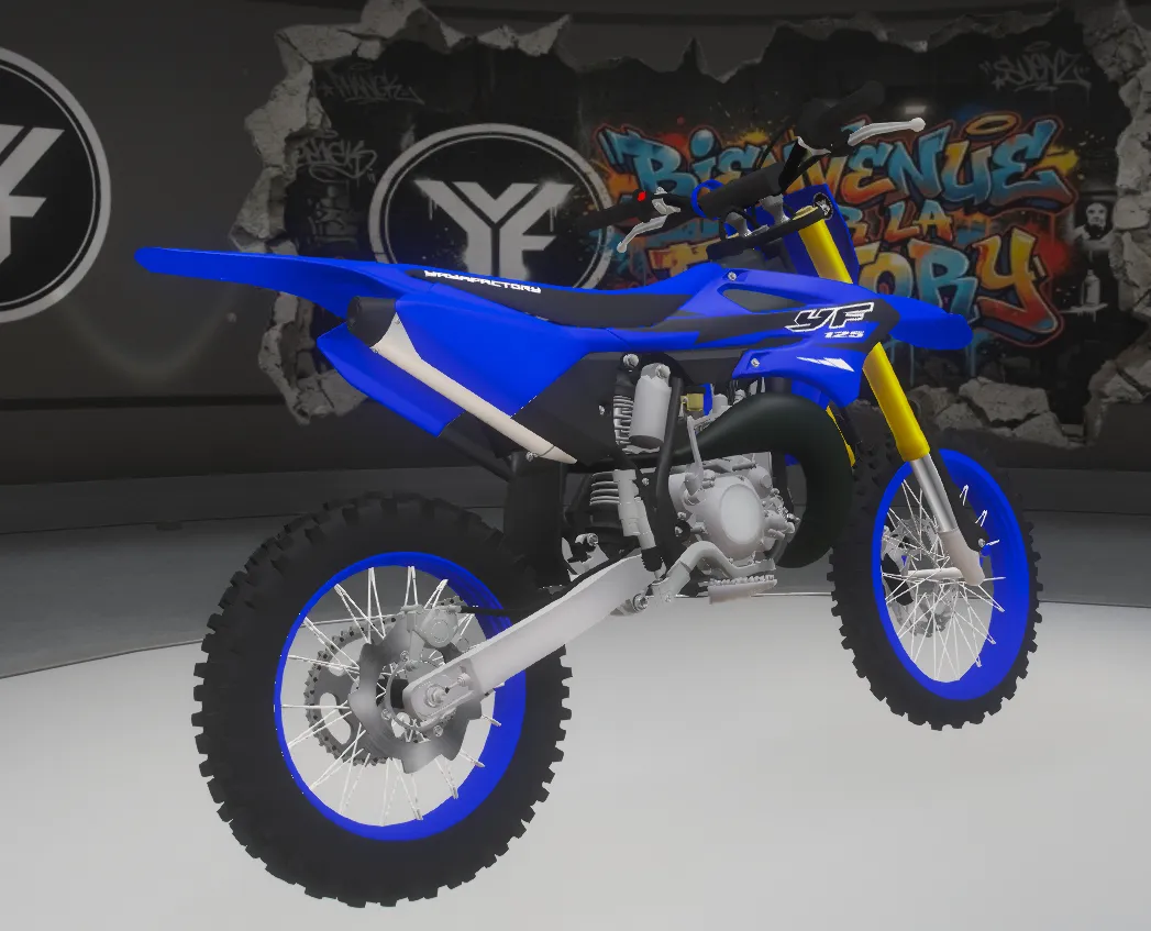 YZ 125 2-temps FiveM – vue 1
