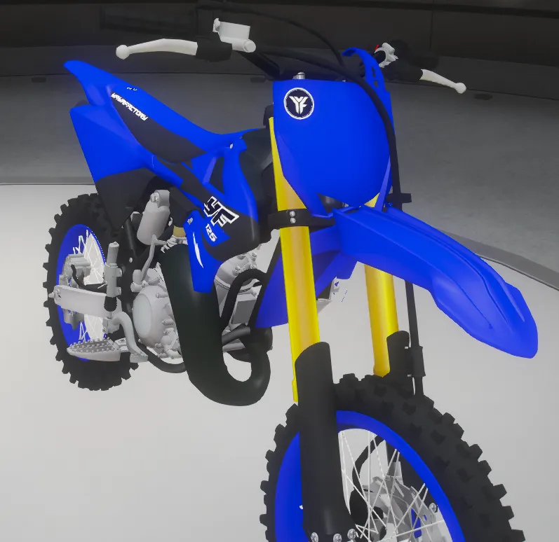 YZ 125 2-temps FiveM – vue 2